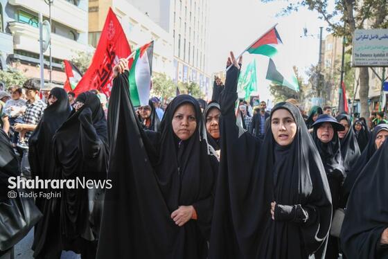 گزارش تصویری | راهپیمایی «بشارت نصر» در مشهد