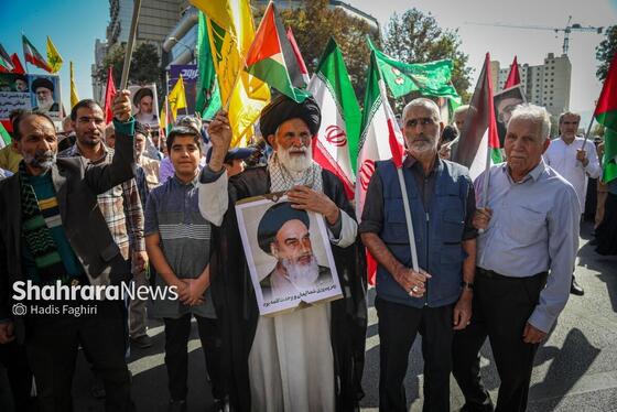 گزارش تصویری | راهپیمایی «بشارت نصر» در مشهد