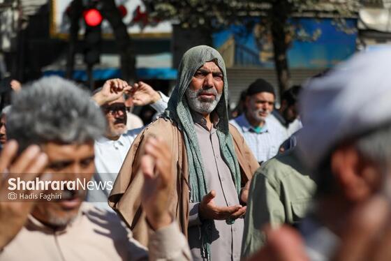گزارش تصویری | راهپیمایی «بشارت نصر» در مشهد