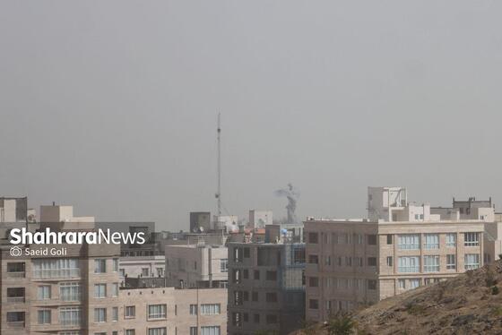 گزارش تصویری | آلودگی هوا در مشهد (۲۲ مهر ۱۴۰۴)
