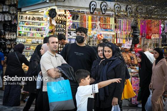 گزارش تصویری | آلودگی هوا،در کف خیابان های مشهد