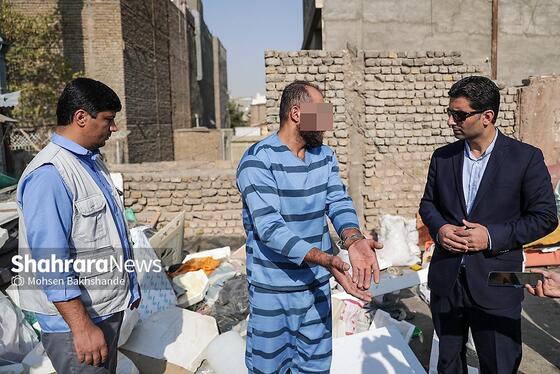 گزارش تصویری | بازسازی قتل مرد جوان به دست برادر همسرش در حوالی پایانه مسافربری مشهد