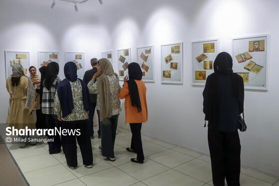 گزارش تصویری | نمایشگاه «فرگراف» روایتی از گرافیک در صفحه‌آرایی و طراحی کتاب و نشریه