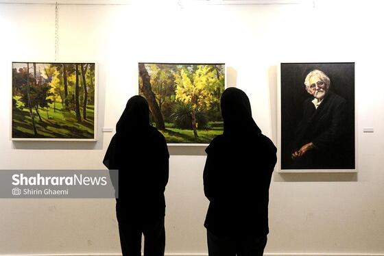 گزارش تصویری | نمایشگاه نقاشی استاد صباغیان با عنوان «فراسوی زمان»
