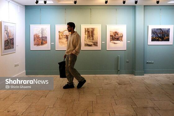 گزارش تصویری | نمایشگاه نقاشی استاد صباغیان با عنوان «فراسوی زمان»