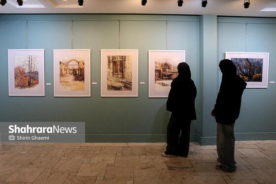 گزارش تصویری | نمایشگاه نقاشی استاد صباغیان با عنوان «فراسوی زمان»