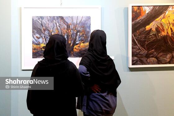 گزارش تصویری | نمایشگاه نقاشی استاد صباغیان با عنوان «فراسوی زمان»
