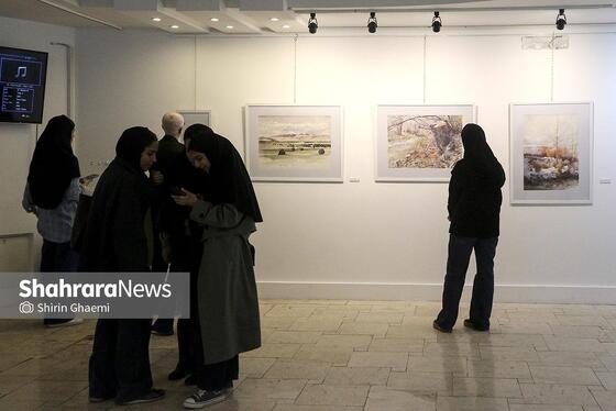 گزارش تصویری | نمایشگاه نقاشی استاد صباغیان با عنوان «فراسوی زمان»