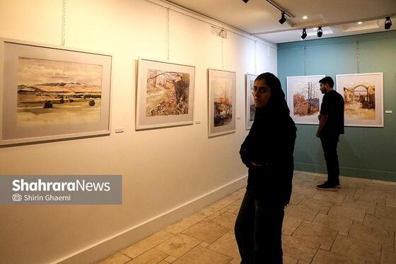 گزارش تصویری | نمایشگاه نقاشی استاد صباغیان با عنوان «فراسوی زمان»