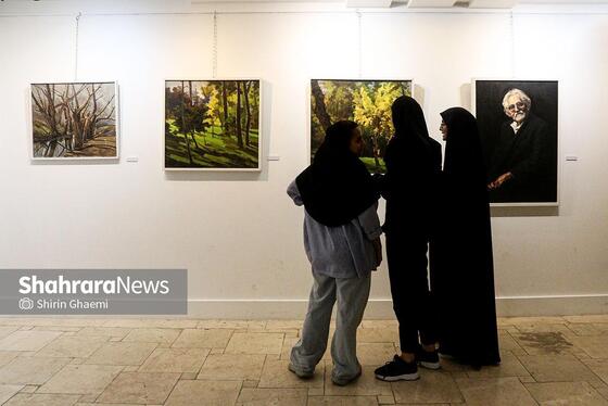 گزارش تصویری | نمایشگاه نقاشی استاد صباغیان با عنوان «فراسوی زمان»