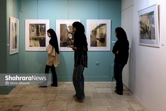 گزارش تصویری | نمایشگاه نقاشی استاد صباغیان با عنوان «فراسوی زمان»