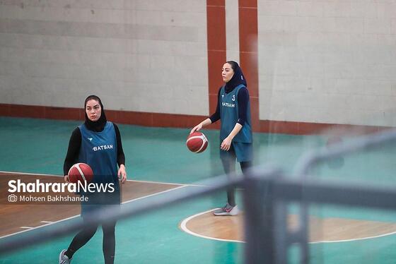گزارش تصویری | آخرین جلسه تمرین تیم بسکتبال بانوان قهوه باتسام قبل از شروع لیگ برتر