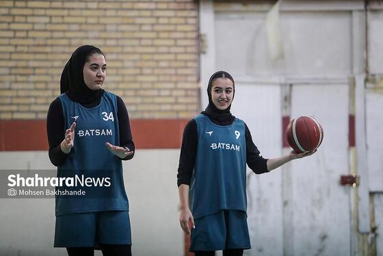 گزارش تصویری | آخرین جلسه تمرین تیم بسکتبال بانوان قهوه باتسام قبل از شروع لیگ برتر