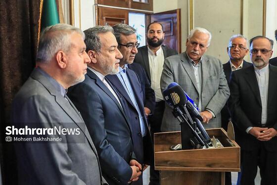 گزارش تصویری | سفر سید عباس عراقچی به مشهد