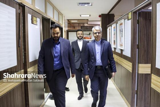 گزارش تصویری | بازدید اسماعیل بقایی، سخنگوی وزارت امور خارجه، از موسسه فرهنگی شهرآرا