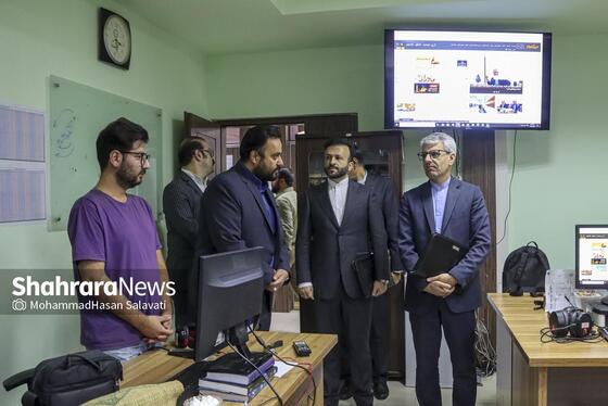 گزارش تصویری | بازدید اسماعیل بقایی، سخنگوی وزارت امور خارجه، از موسسه فرهنگی شهرآرا
