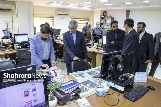 گزارش تصویری | بازدید اسماعیل بقایی، سخنگوی وزارت امور خارجه، از موسسه فرهنگی شهرآرا