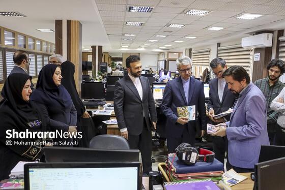 گزارش تصویری | بازدید اسماعیل بقایی، سخنگوی وزارت امور خارجه، از موسسه فرهنگی شهرآرا