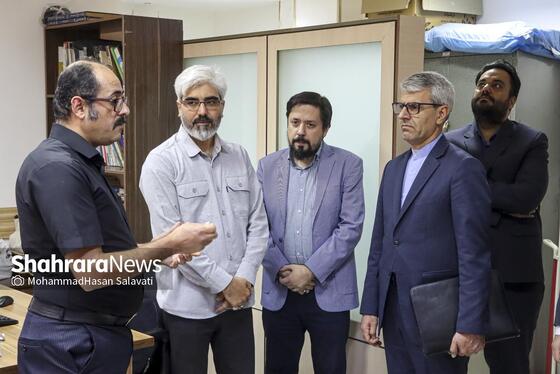 گزارش تصویری | بازدید اسماعیل بقایی، سخنگوی وزارت امور خارجه، از موسسه فرهنگی شهرآرا