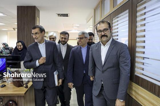 گزارش تصویری | بازدید اسماعیل بقایی، سخنگوی وزارت امور خارجه، از موسسه فرهنگی شهرآرا