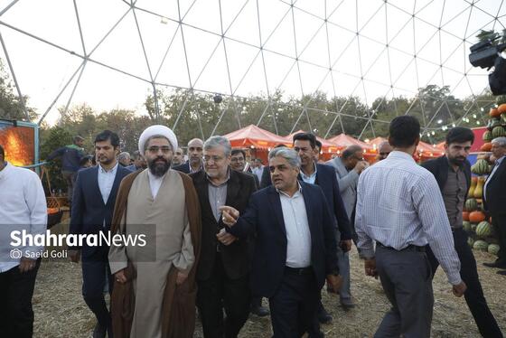 گزارش تصویری | افتتاح چهارمین جشنواره طعم و رنگ پاییز در باغ گیاه شناسی مشهد