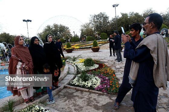 گزارش تصویری | روز اول چهارمین جشنواره طعم و رنگ پاییز در باغ مشهد