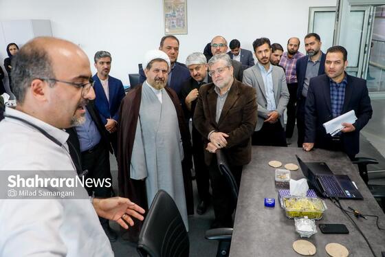گزارش تصویری | بازدید رئیس کل دادگستری خراسان رضوی از کارخانه نوآوری و رصدخانه شهری شهرداری مشهد