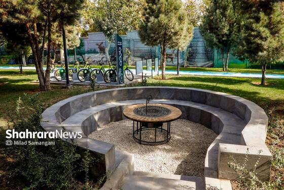 گزارش تصویری | افتتاح بوستان بانوان «شهربانو بسیج»