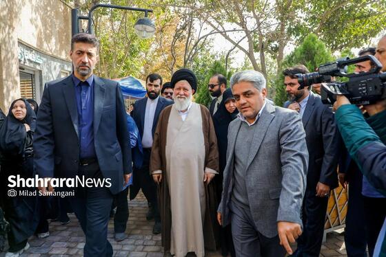 گزارش تصویری | افتتاح بوستان بانوان «شهربانو بسیج»