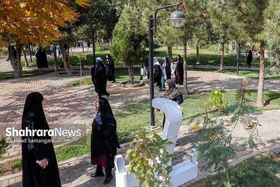 گزارش تصویری | افتتاح بوستان بانوان «شهربانو بسیج»