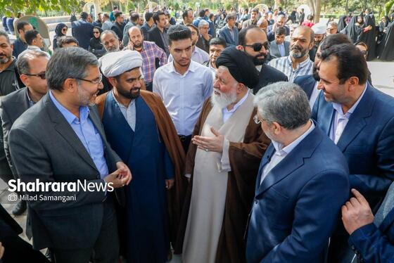 گزارش تصویری | افتتاح بوستان بانوان «شهربانو بسیج»