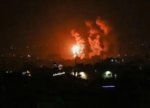 حملات شدید اسرائیل به نوار غزه + فیلم و تصاویر (۶ آبان ۱۴۰۴)