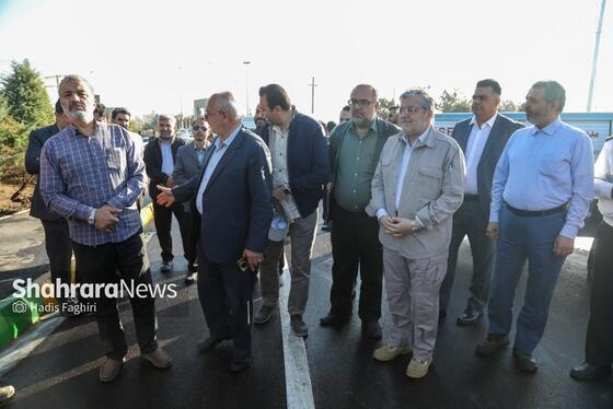 گزارش تصویری | بازگشایی مسیر دسترسی بولوار امام‌خمینی(ره) به میدان حافظ در تقاطع غیرهم‌سطح انقلاب اسلامی مشهد