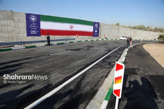 گزارش تصویری | بازگشایی مسیر دسترسی بولوار امام‌خمینی(ره) به میدان حافظ در تقاطع غیرهم‌سطح انقلاب اسلامی مشهد