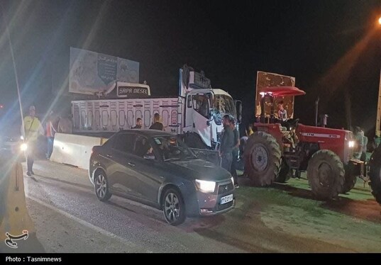 تصادف زنجیره‌ای با ۲۰ مصدوم در پارک ملی گلستان + فیلم و عکس (۸ آبان ۱۴۰۴)