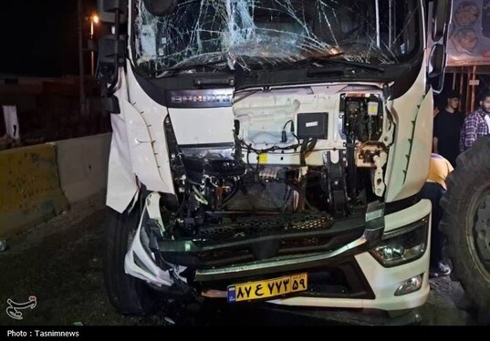 تصادف زنجیره‌ای با ۲۰ مصدوم در پارک ملی گلستان + فیلم و عکس (۸ آبان ۱۴۰۴)