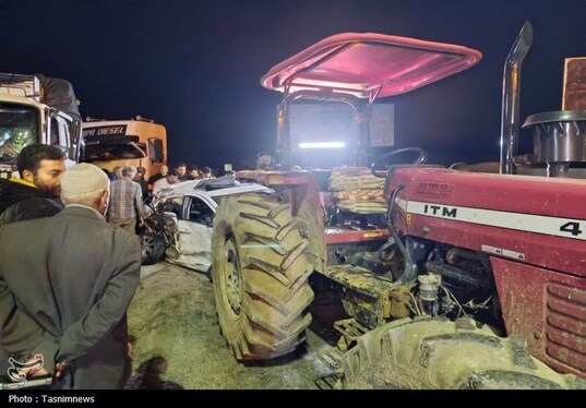 تصادف زنجیره‌ای با ۲۰ مصدوم در پارک ملی گلستان + فیلم و عکس (۸ آبان ۱۴۰۴)