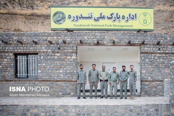 گزارش تصویری | محیط‌بانان پارک ملی تندوره