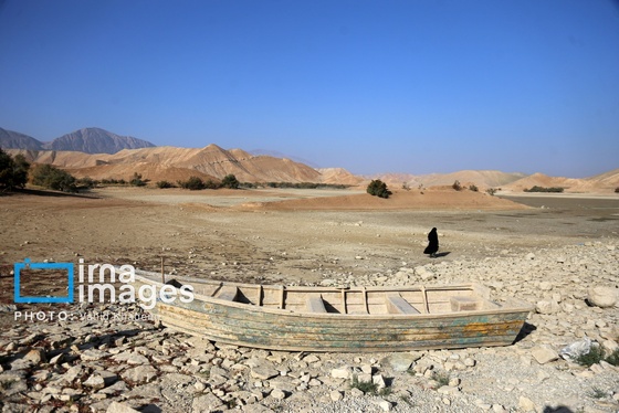گزارش تصویری | سد خاکی عبدل‌آباد بجنورد خشک شد
