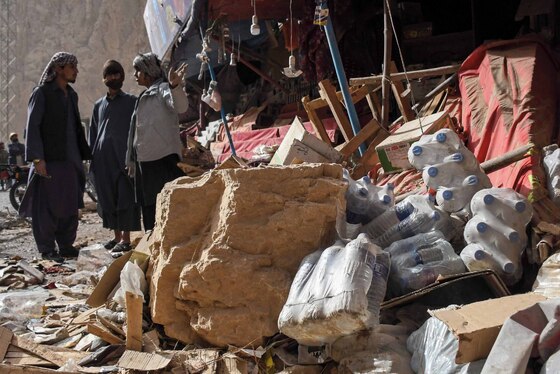 عکس‌هایی از زلزله ۶/۳ ریشتری در شمال افغانستان (۱۳ آبان ۱۴۰۴)