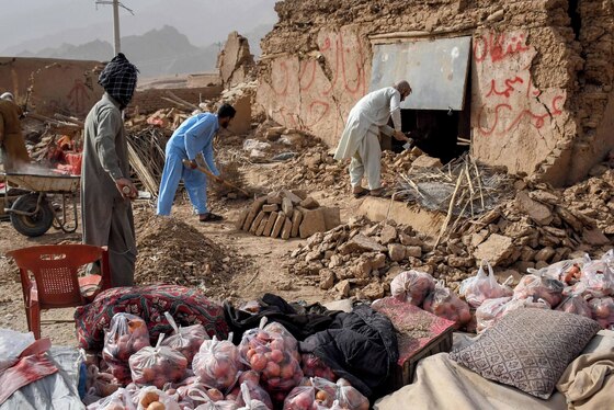 عکس‌هایی از زلزله ۶/۳ ریشتری در شمال افغانستان (۱۳ آبان ۱۴۰۴)