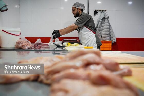 گزارش تصویری | بازدید خبرنگاران از یک مرکز فرآوری گوشت در مشهد