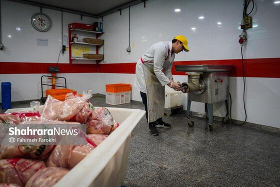 گزارش تصویری | بازدید خبرنگاران از یک مرکز فرآوری گوشت در مشهد