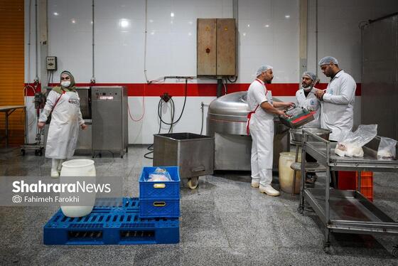گزارش تصویری | بازدید خبرنگاران از یک مرکز فرآوری گوشت در مشهد