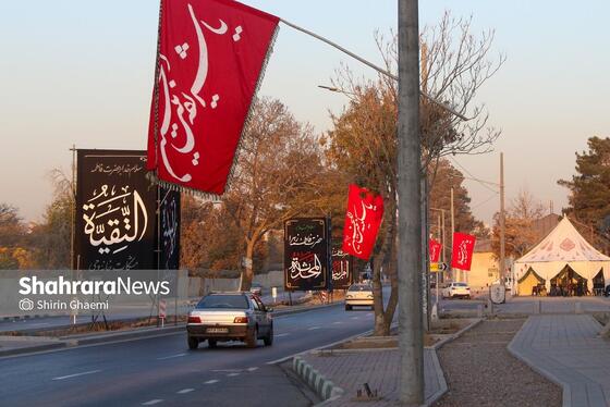 گزارش تصویری | مشهدالرضا(ع)، سیاه‌پوش شهادت ام‌الائمه، حضرت زهرا(س)
