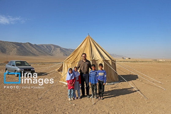 ایران زیباست | تحصیل در چادرهای عشایری