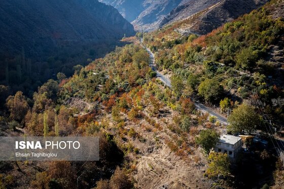 ایران زیباست | پاییزِ هزاررنگ در روستای شیت - طارم
