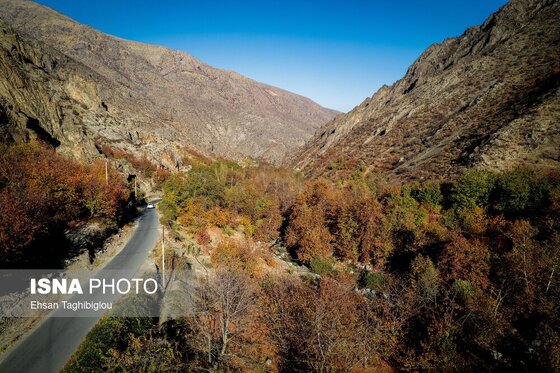 ایران زیباست | پاییزِ هزاررنگ در روستای شیت - طارم