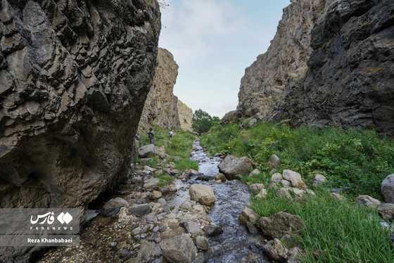 گزارش تصویری | پل معلق «ورگه‌سران»، نوآوری ایرانی در ارتفاع ۱۰۰ متری