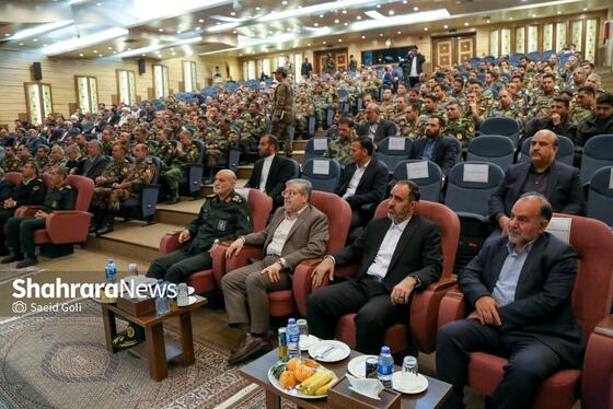 گزارش تصویری | مراسم تکریم و معارفه فرمانده ارشد نظامی ارتش در شمال شرق کشور و قرارگاه منطقه‌ای شمال شرق نزاجا (۱۱ آذر ۱۴۰۴)